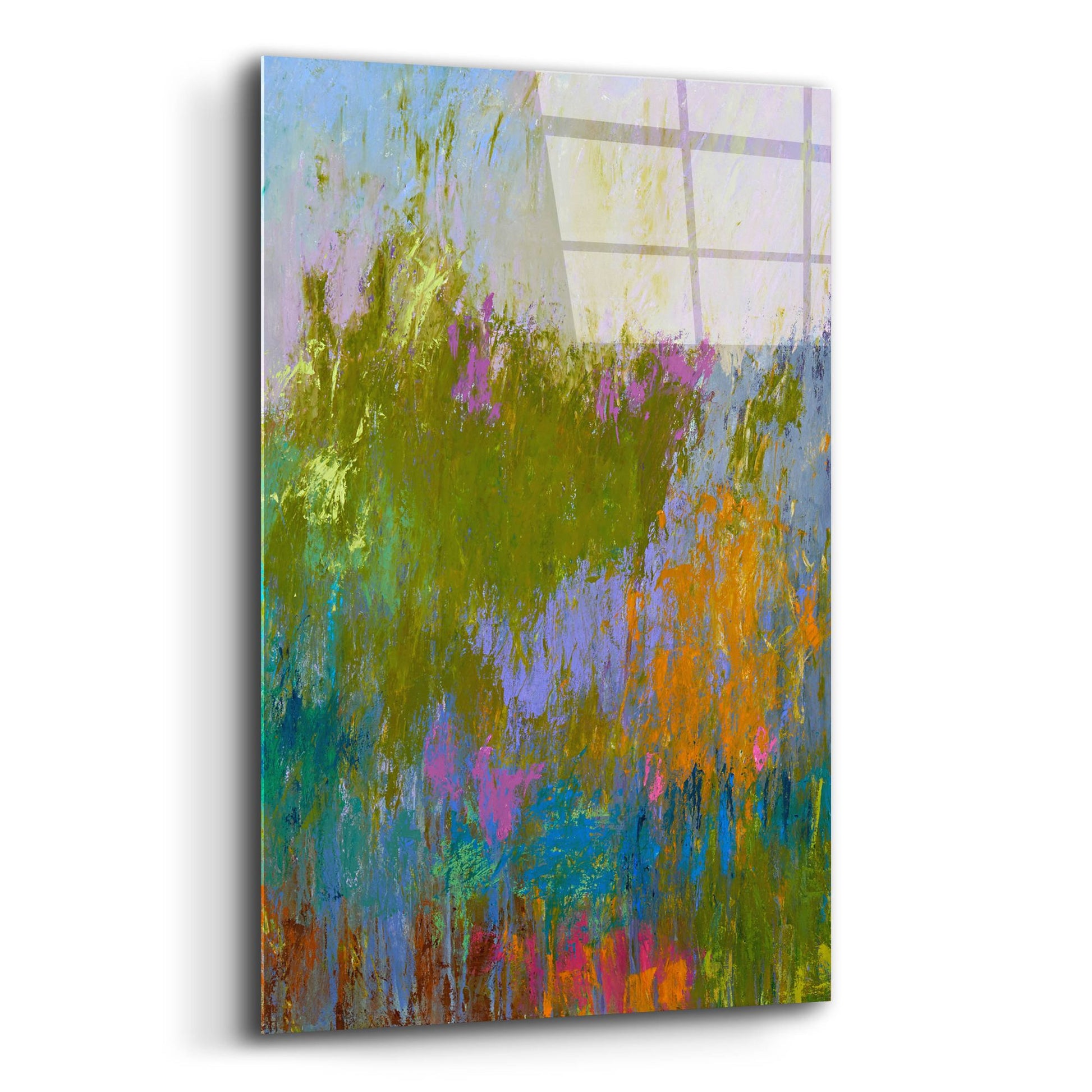 Epic Art ' Landscape Within, Right' by Jane Schmidt, Acrylic Glass Wall Art,12x16