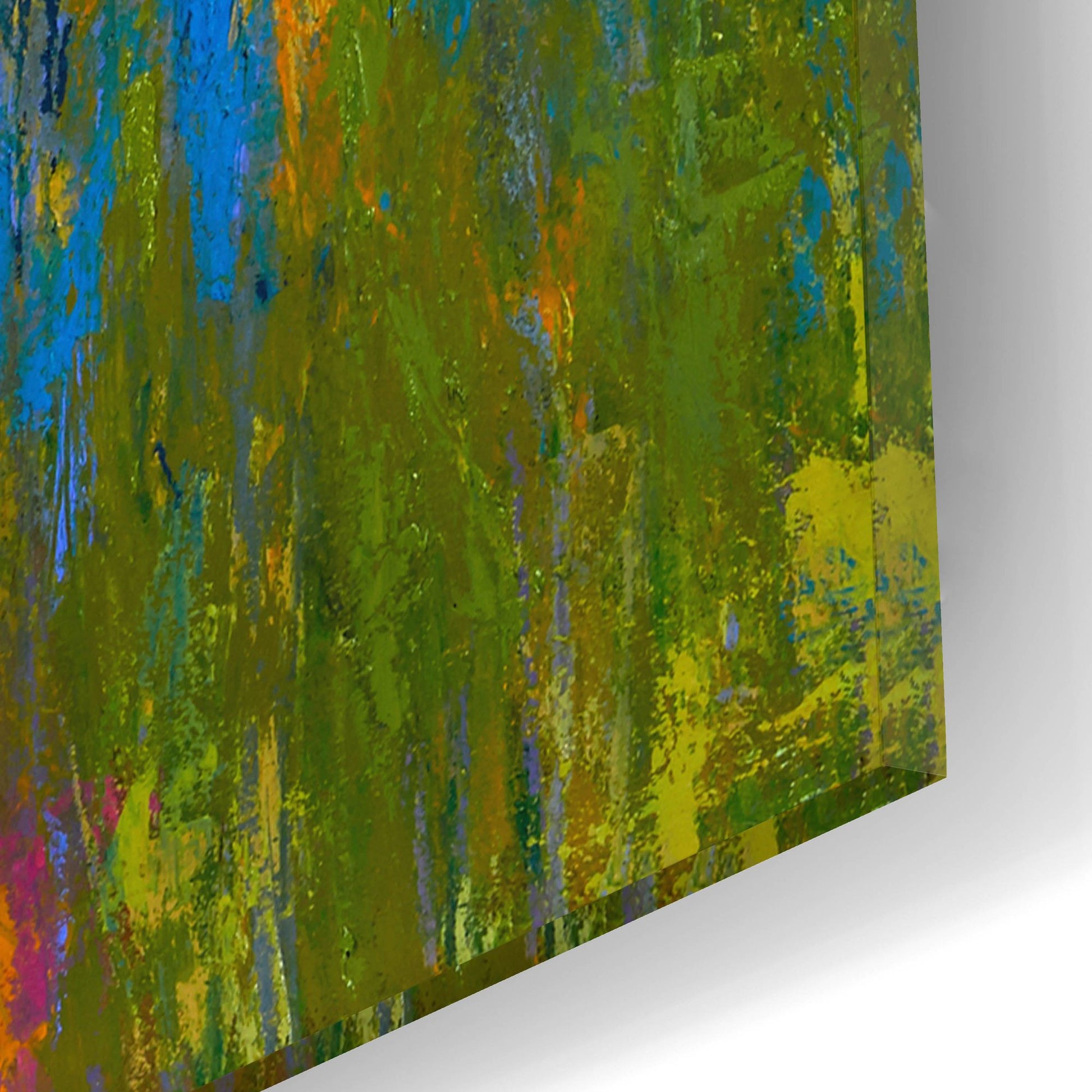 Epic Art ' Landscape Within, Right' by Jane Schmidt, Acrylic Glass Wall Art,12x16