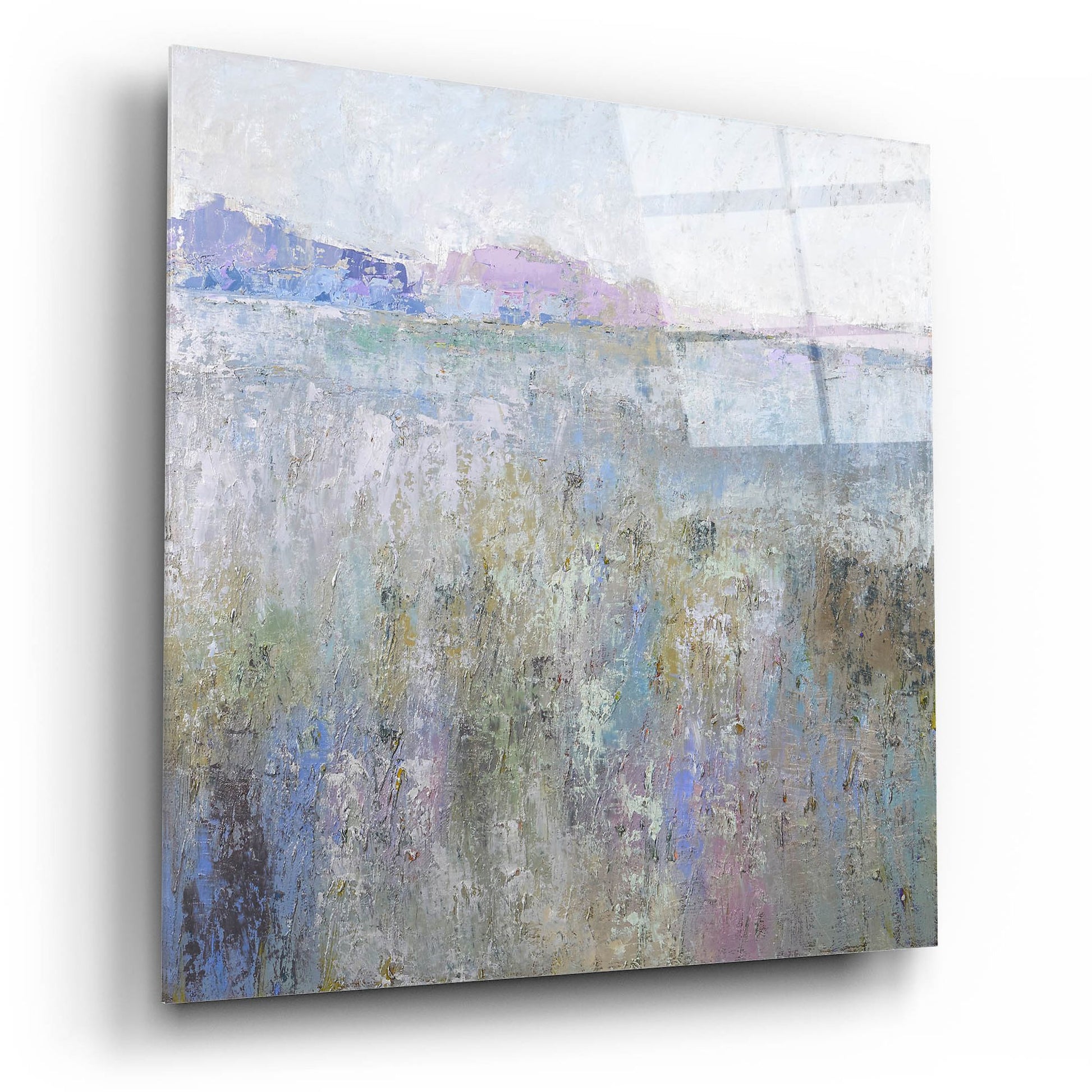 Epic Art ' Paysage Thirteen' by Jane Schmidt, Acrylic Glass Wall Art,12x12