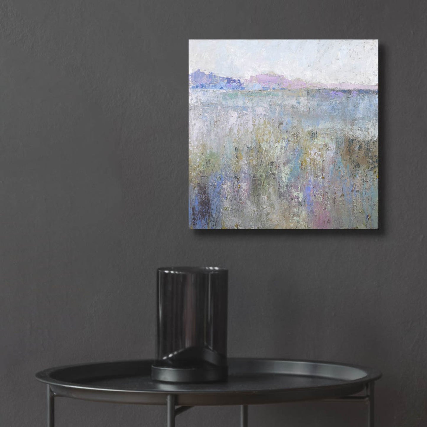 Epic Art ' Paysage Thirteen' by Jane Schmidt, Acrylic Glass Wall Art,12x12