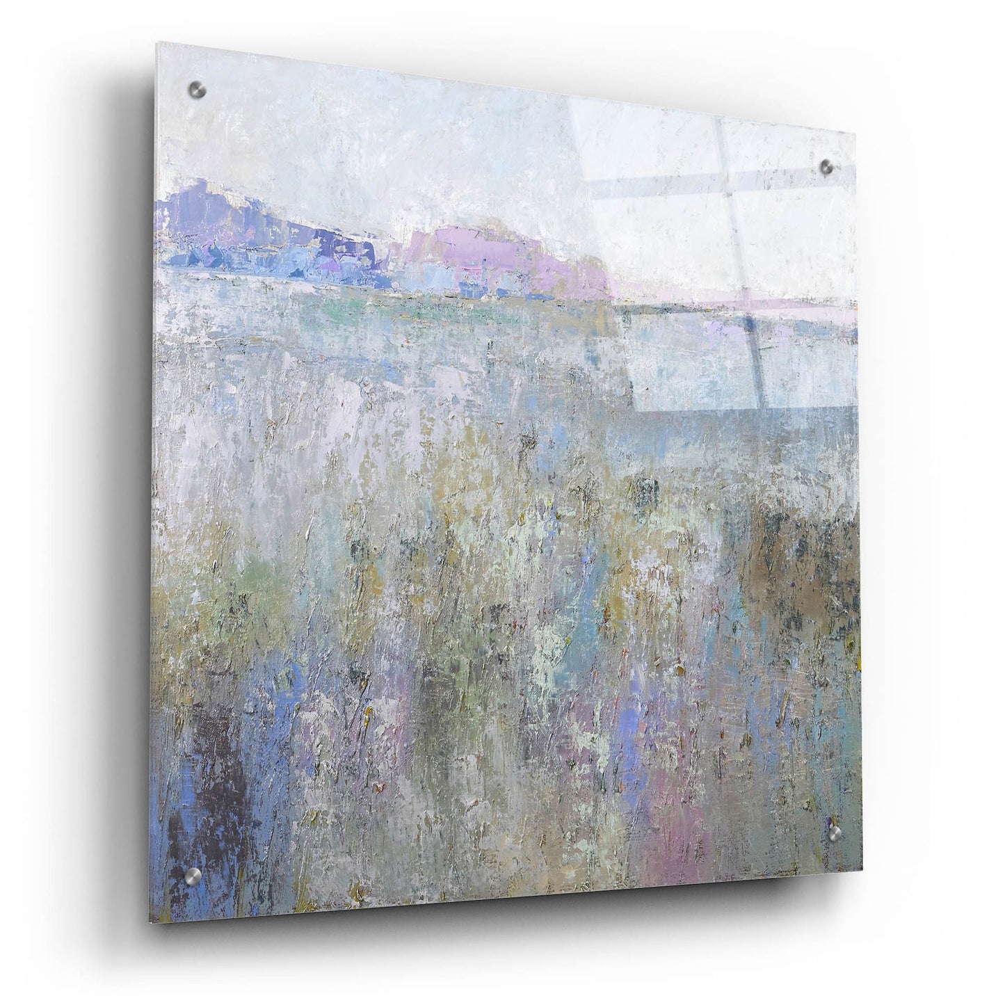 Epic Art ' Paysage Thirteen' by Jane Schmidt, Acrylic Glass Wall Art,24x24