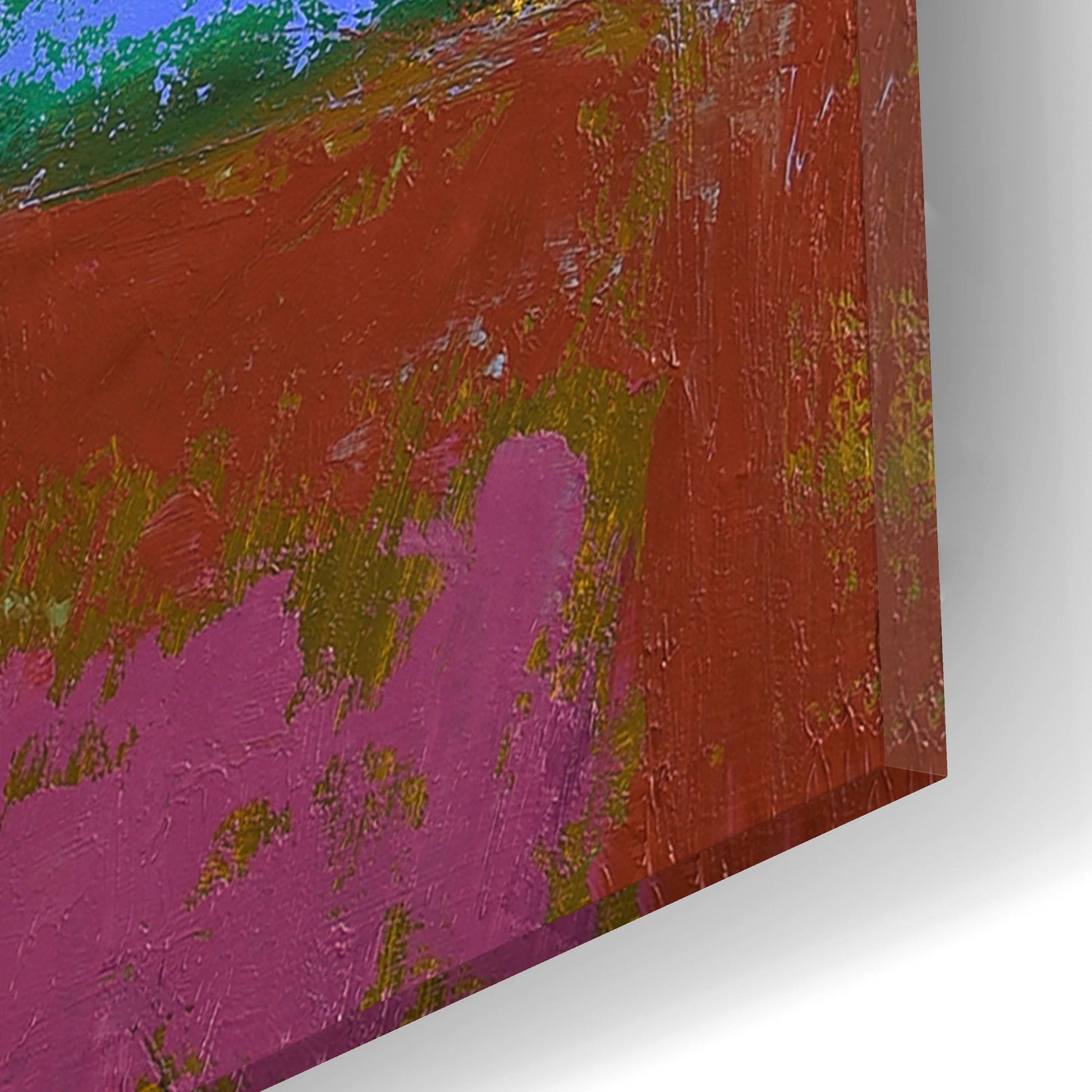 Epic Art ' From What I Heard' by Jane Schmidt, Acrylic Glass Wall Art,12x12