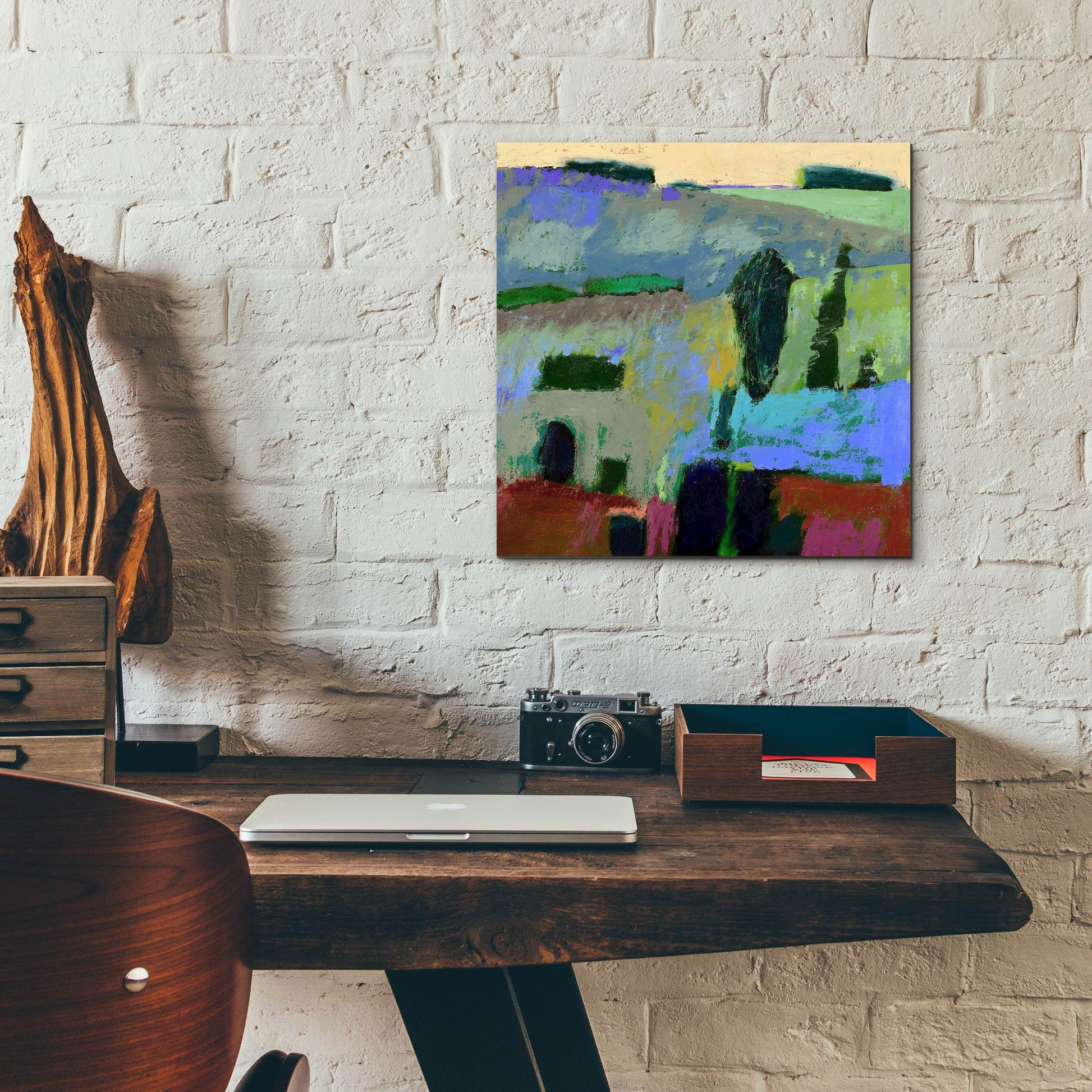 Epic Art ' From What I Heard' by Jane Schmidt, Acrylic Glass Wall Art,12x12