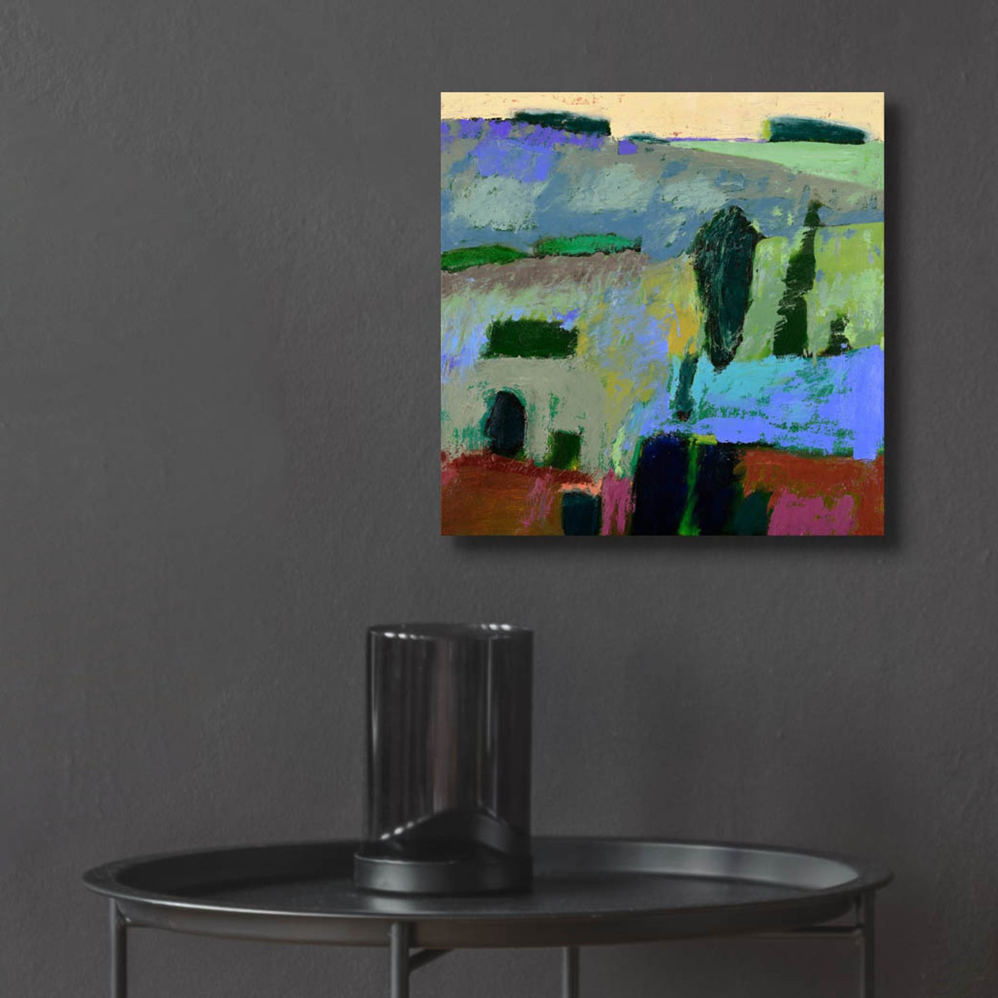 Epic Art ' From What I Heard' by Jane Schmidt, Acrylic Glass Wall Art,12x12