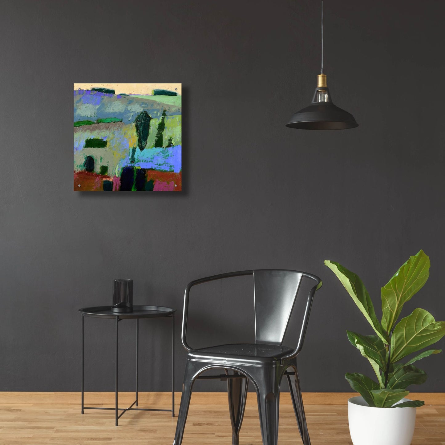 Epic Art ' From What I Heard' by Jane Schmidt, Acrylic Glass Wall Art,24x24