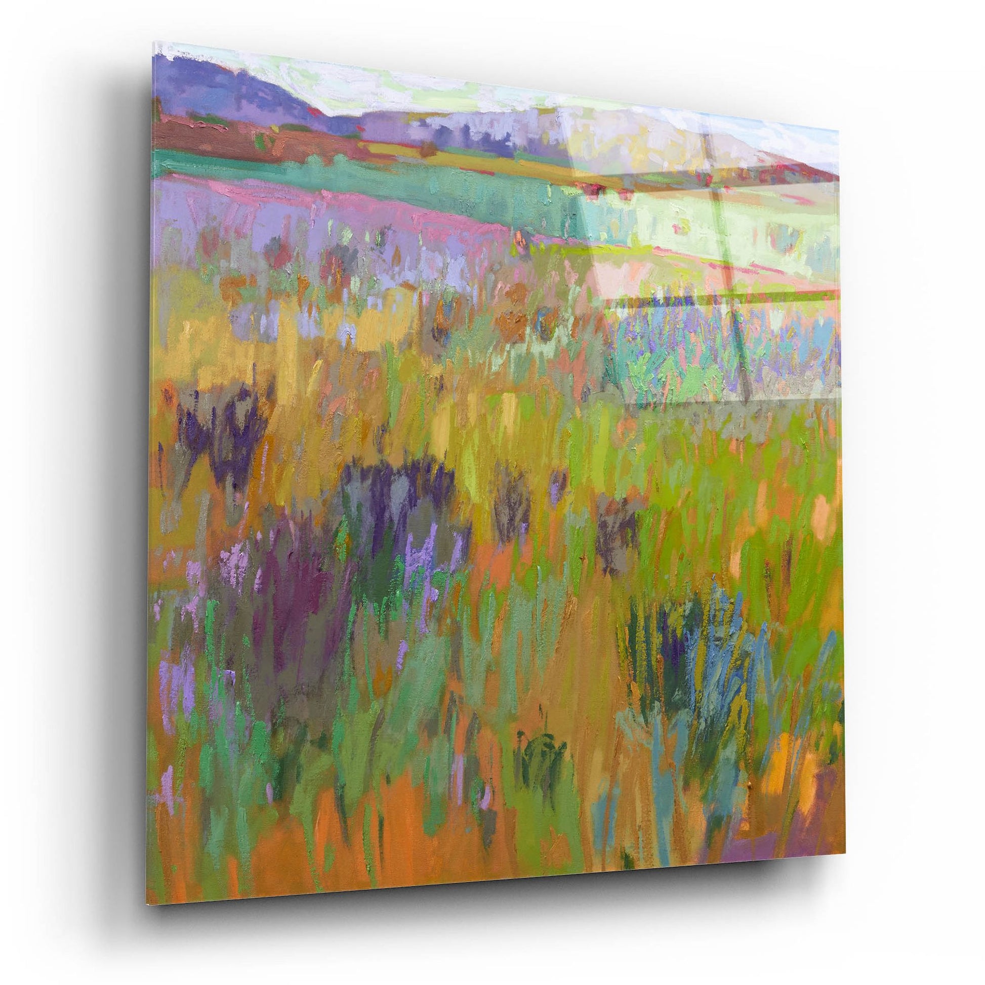 Epic Art ' After a Spring Rain' by Jane Schmidt, Acrylic Glass Wall Art,12x12