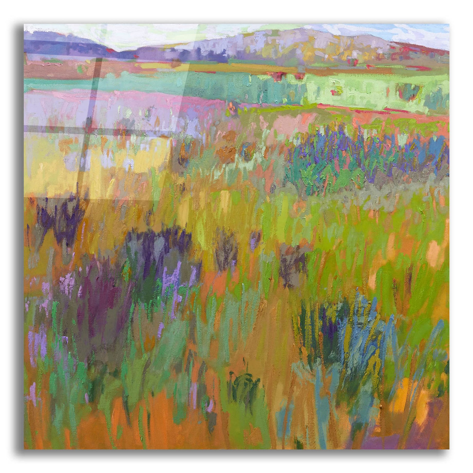 Epic Art ' After a Spring Rain' by Jane Schmidt, Acrylic Glass Wall Art