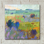 Epic Art ' From Here to There' by Jane Schmidt, Acrylic Glass Wall Art,12x12
