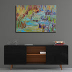 Epic Art ' Winding Through' by Jane Schmidt, Acrylic Glass Wall Art,36x24
