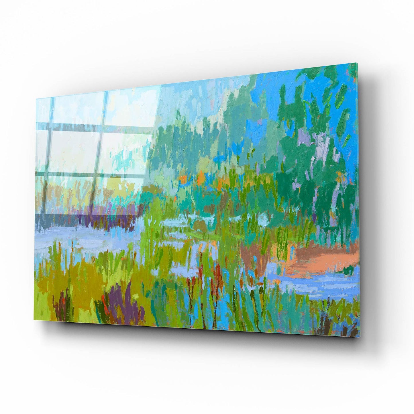 Epic Art ' Southern Charm II' by Jane Schmidt, Acrylic Glass Wall Art,16x12