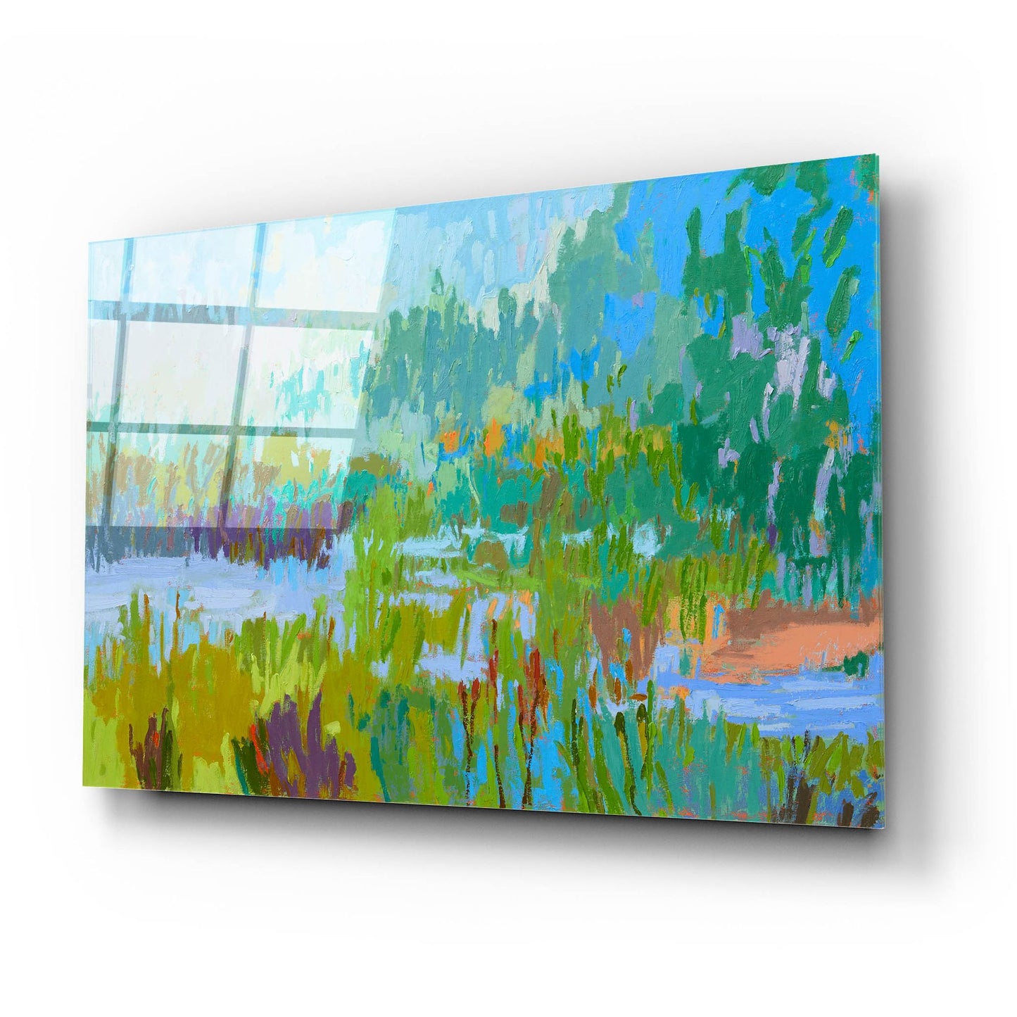 Epic Art ' Southern Charm II' by Jane Schmidt, Acrylic Glass Wall Art,24x16