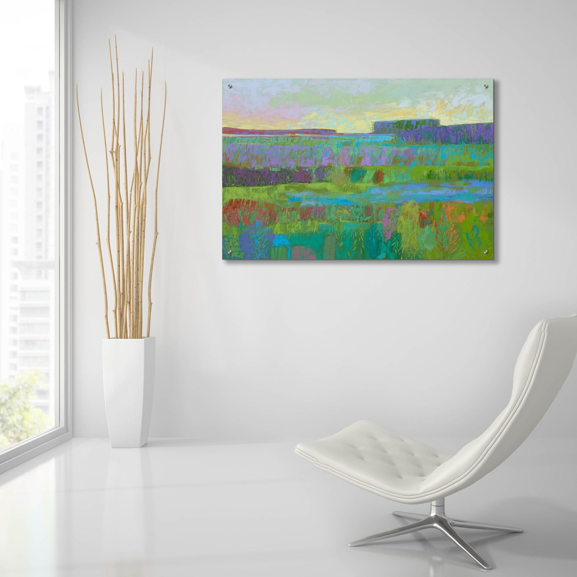 Epic Art ' Whatever Suits You' by Jane Schmidt, Acrylic Glass Wall Art,36x24