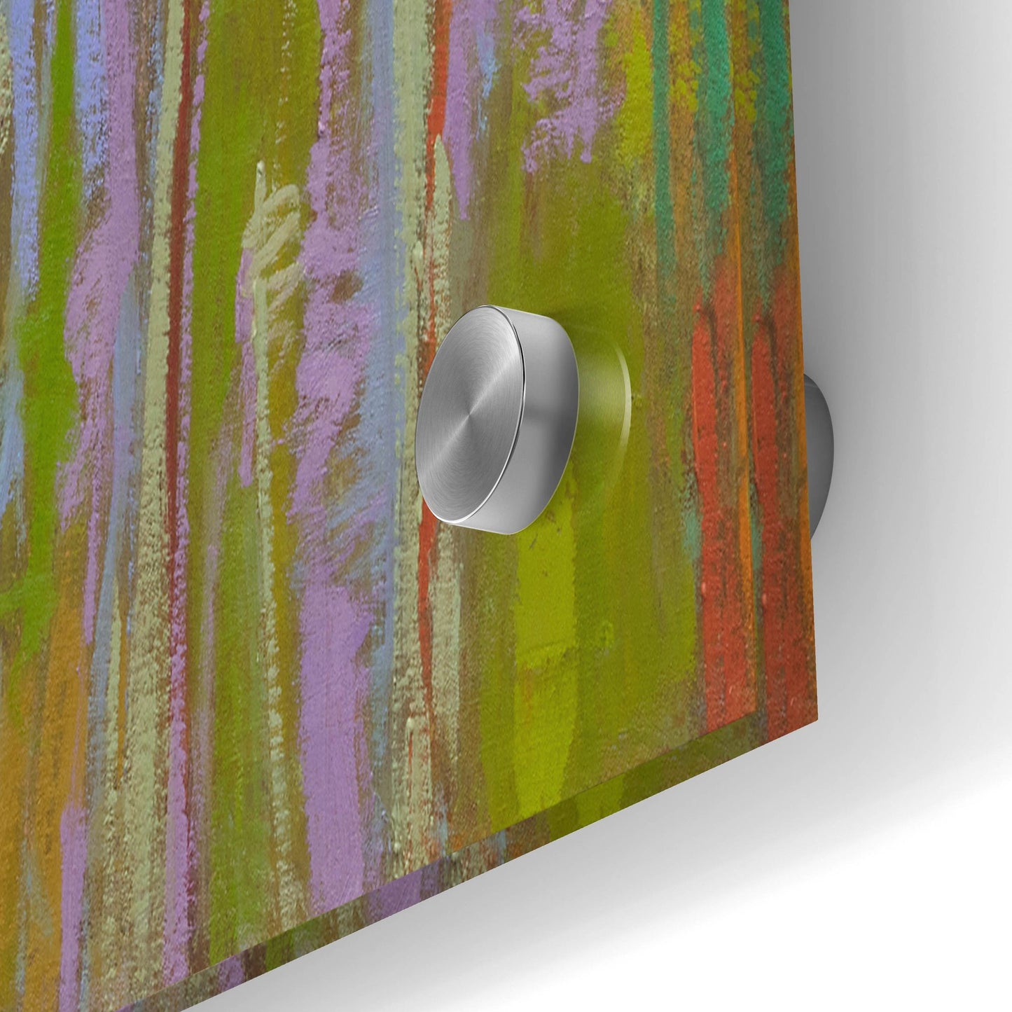 Epic Art ' Color Field 55' by Jane Schmidt, Acrylic Glass Wall Art,36x24