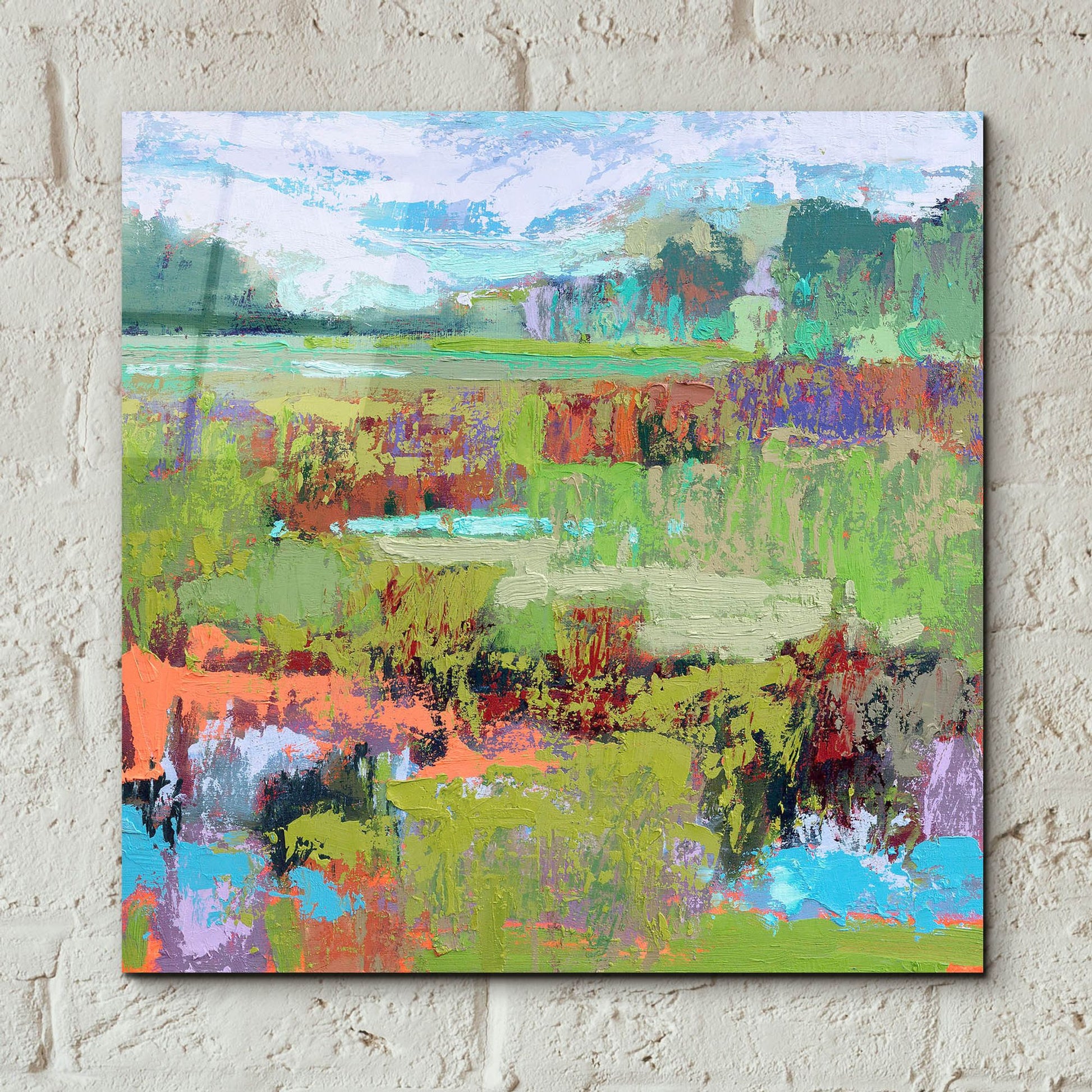 Epic Art ' Southern Comfort' by Jane Schmidt, Acrylic Glass Wall Art,12x12