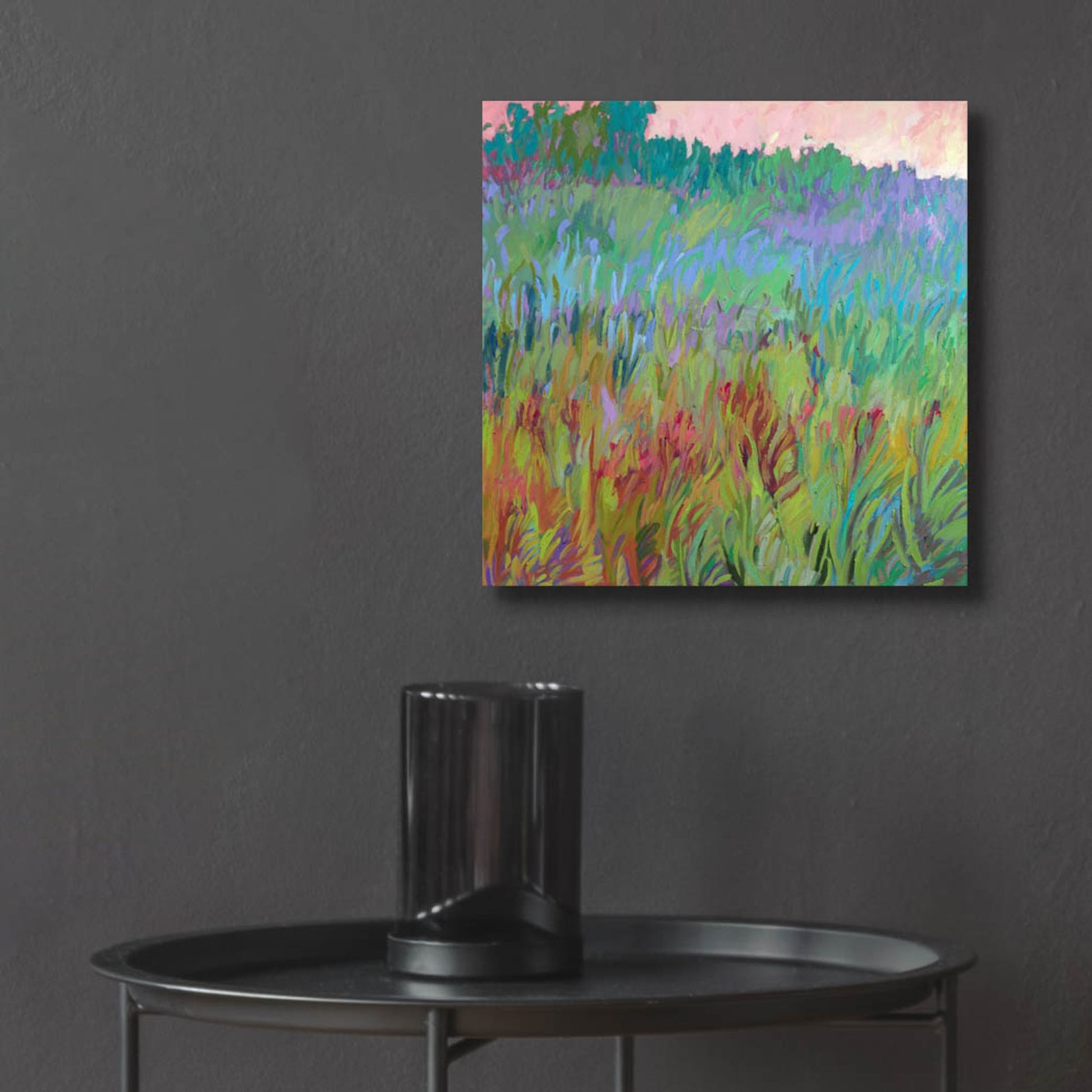 Epic Art ' Spring Greens' by Jane Schmidt, Acrylic Glass Wall Art,12x12