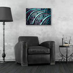 Epic Art ' Bicycle Line Up 2' by Jessica Reiss, Acrylic Glass Wall Art,24x16