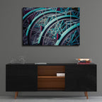 Epic Art ' Bicycle Line Up 2' by Jessica Reiss, Acrylic Glass Wall Art,36x24