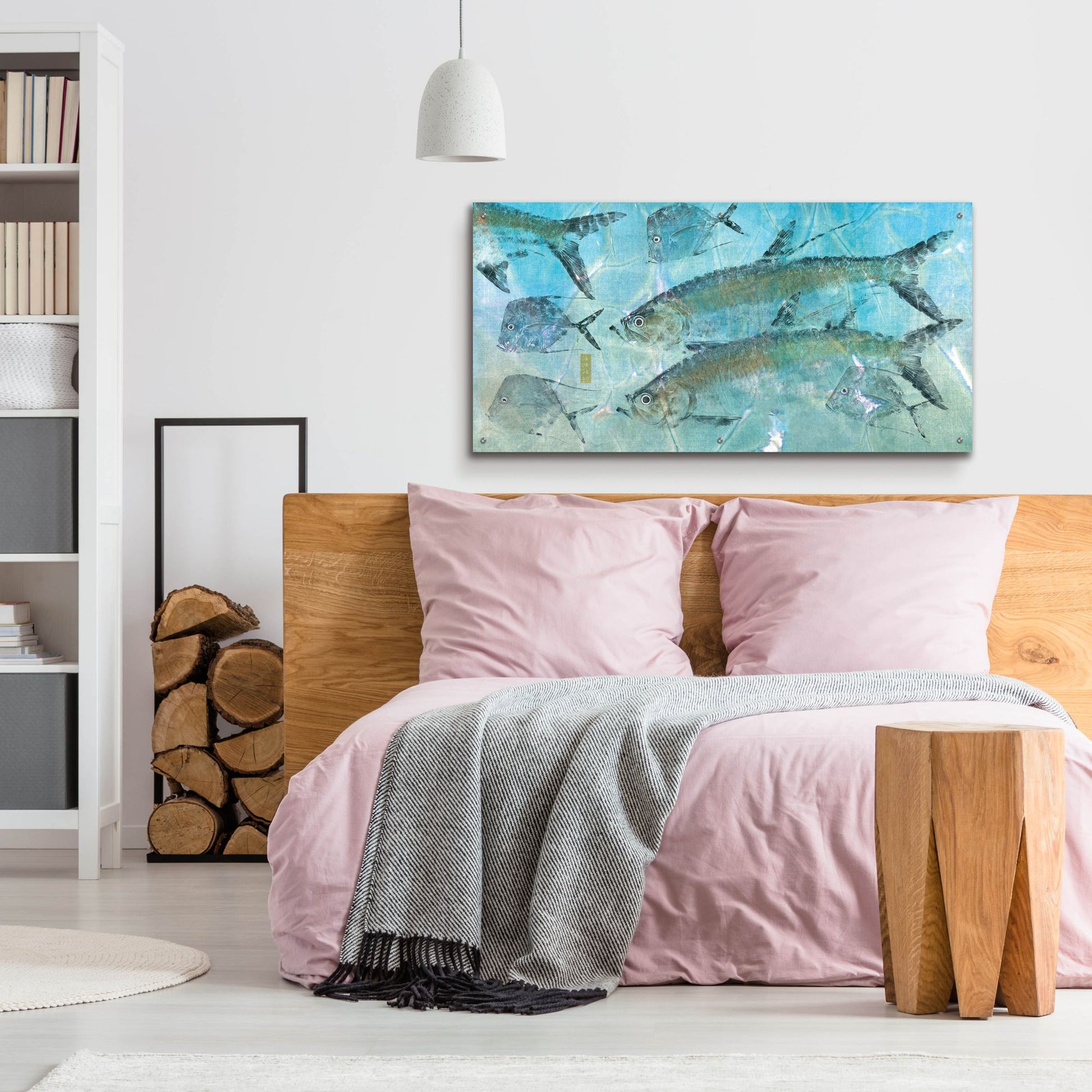 Epic Art ' Tarpon Lagoon' by Jim Roberts, Acrylic Glass Wall Art,48x24