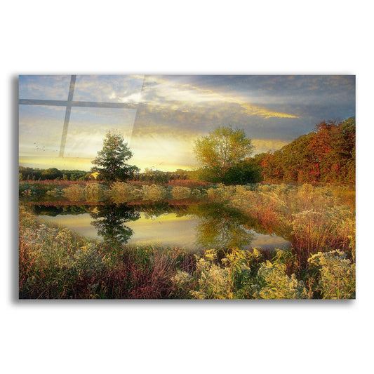 Epic Art ' Arrival of Dawn' by John Rivera, Acrylic Glass Wall Art