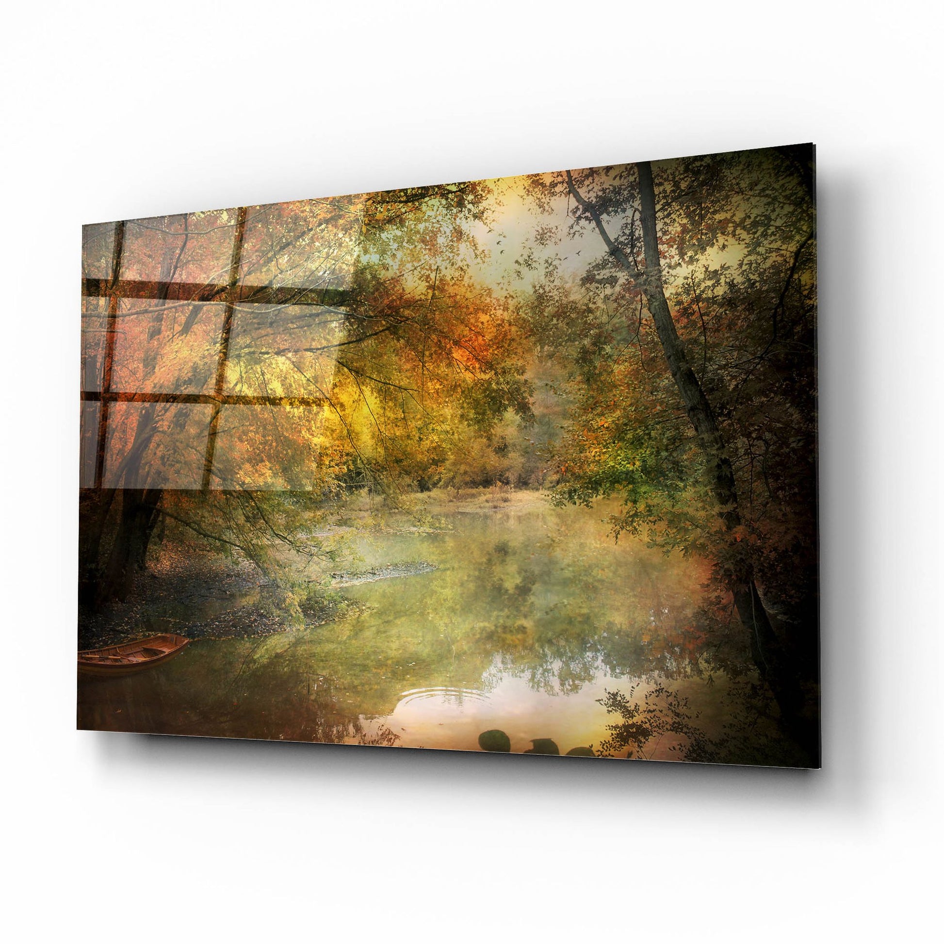 Epic Art ' Autumn Dream' by John Rivera, Acrylic Glass Wall Art,16x12