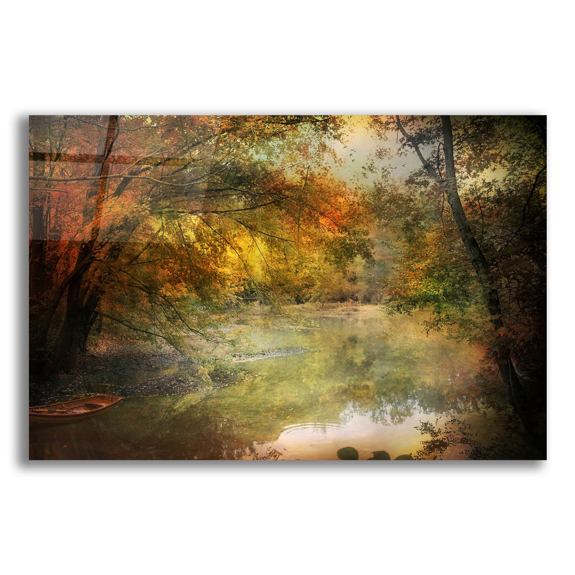 Epic Art ' Autumn Dream' by John Rivera, Acrylic Glass Wall Art,24x16