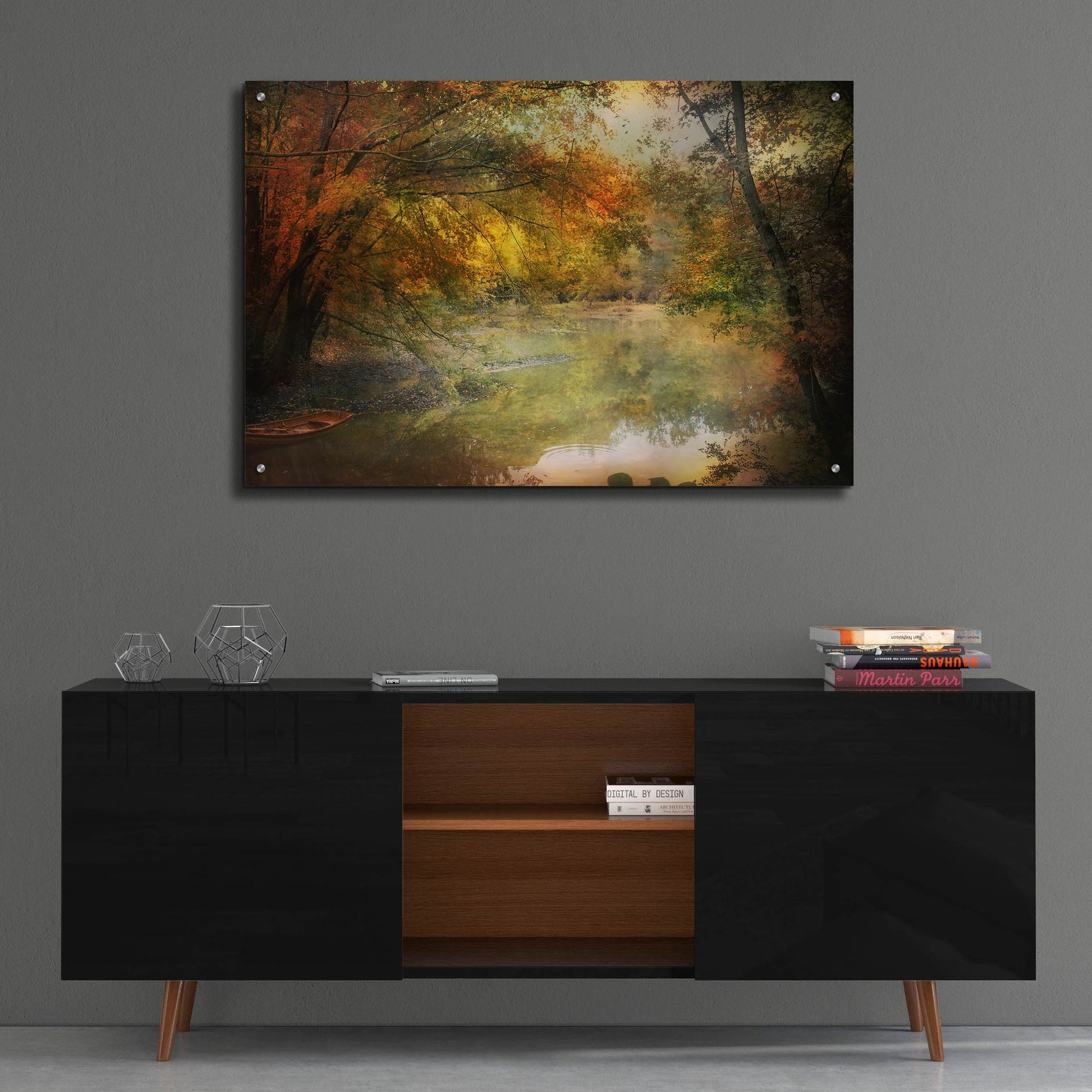 Epic Art ' Autumn Dream' by John Rivera, Acrylic Glass Wall Art,36x24