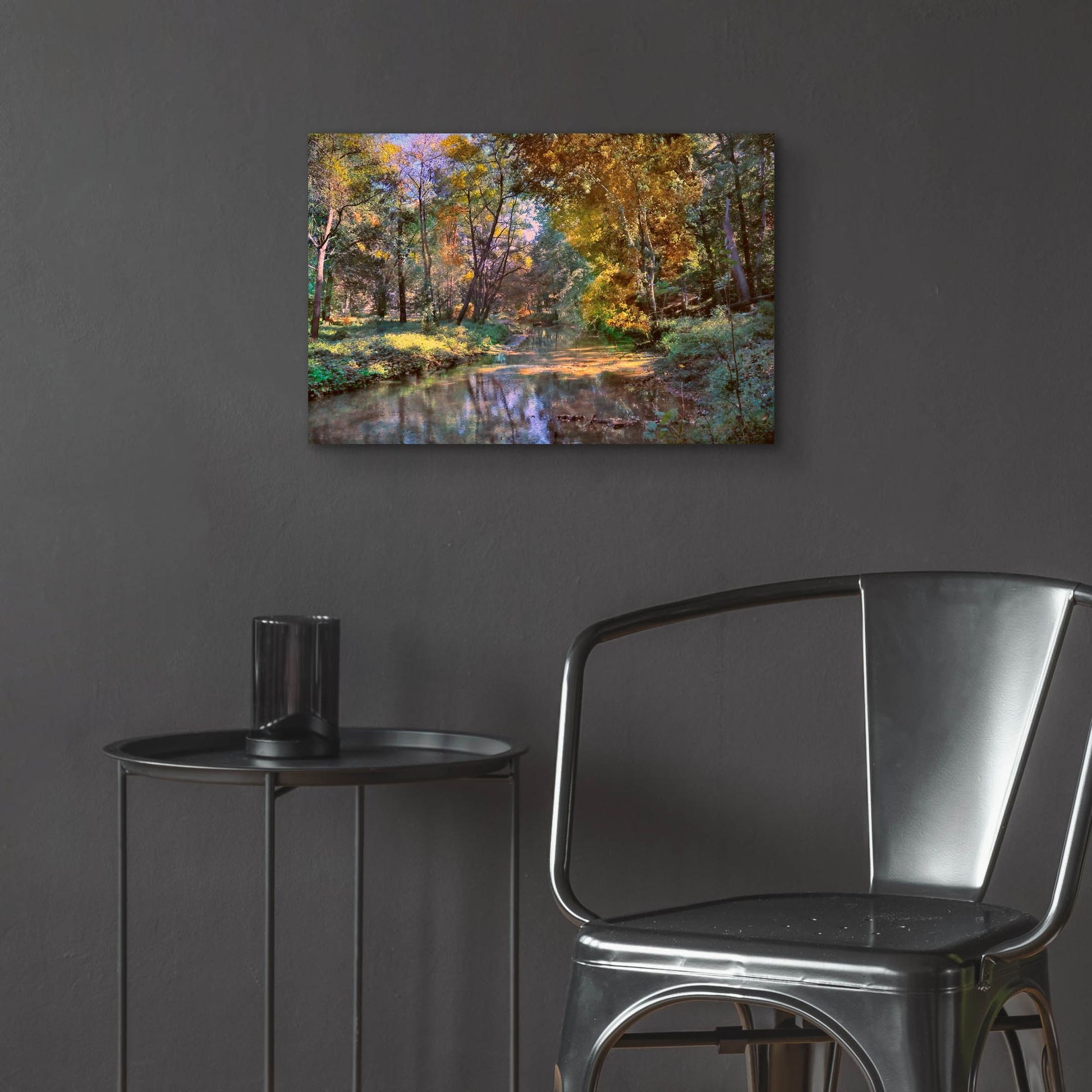 Epic Art ' Autumn in the Afternoon' by John Rivera, Acrylic Glass Wall Art,24x16