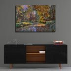 Epic Art ' Autumn in the Afternoon' by John Rivera, Acrylic Glass Wall Art,36x24
