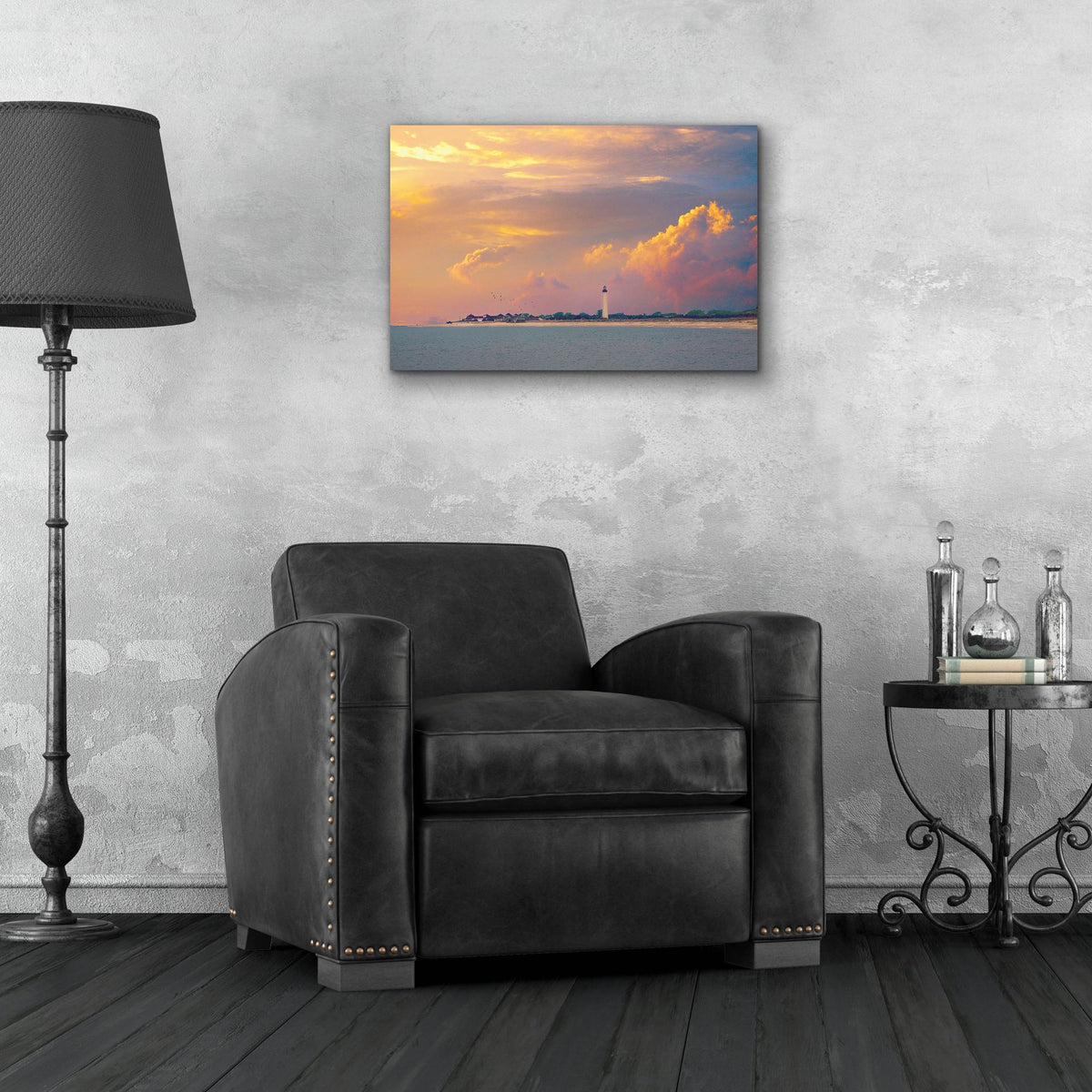 Epic Art ' Cape May, New Jersey' by John Rivera, Acrylic Glass Wall Art,24x16