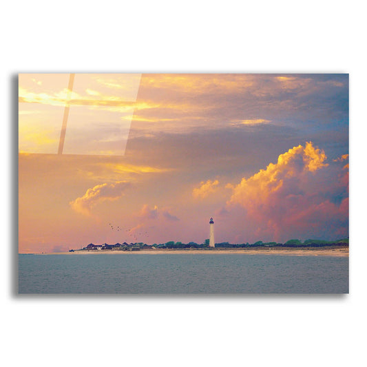 Epic Art ' Cape May, New Jersey' by John Rivera, Acrylic Glass Wall Art