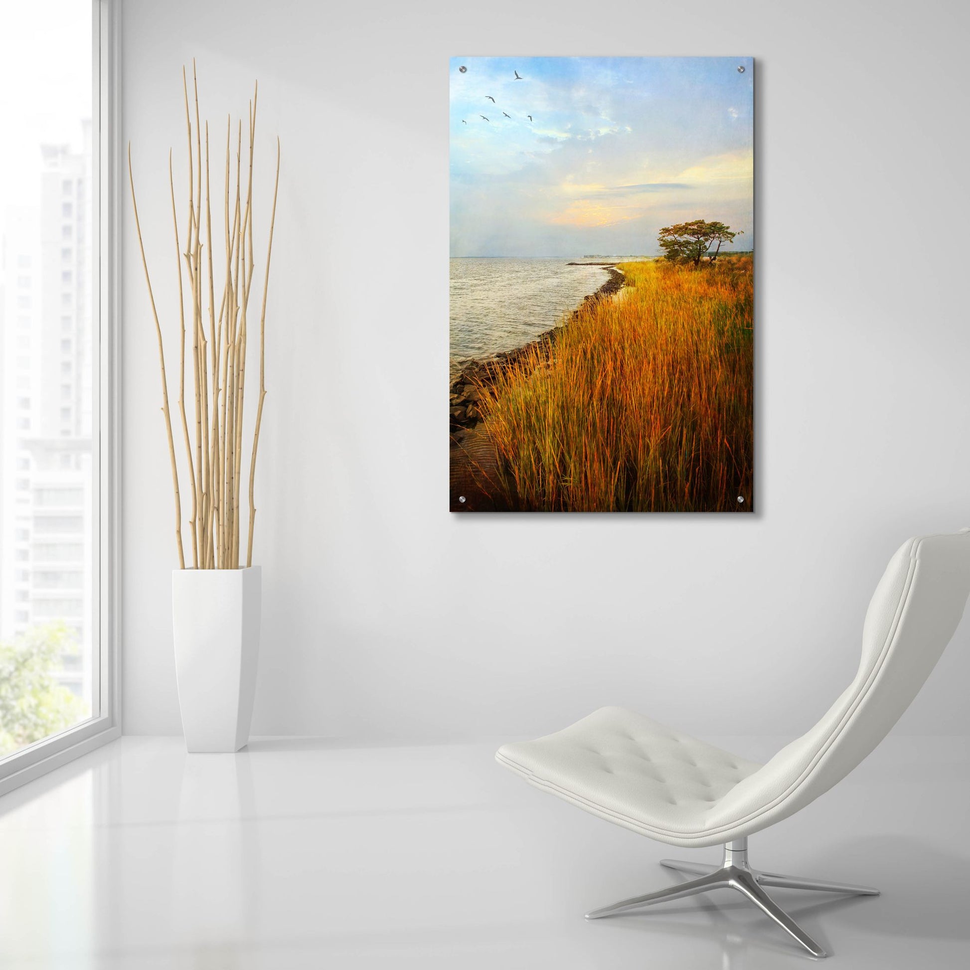 Epic Art ' Morning Has Broken' by John Rivera, Acrylic Glass Wall Art,24x36