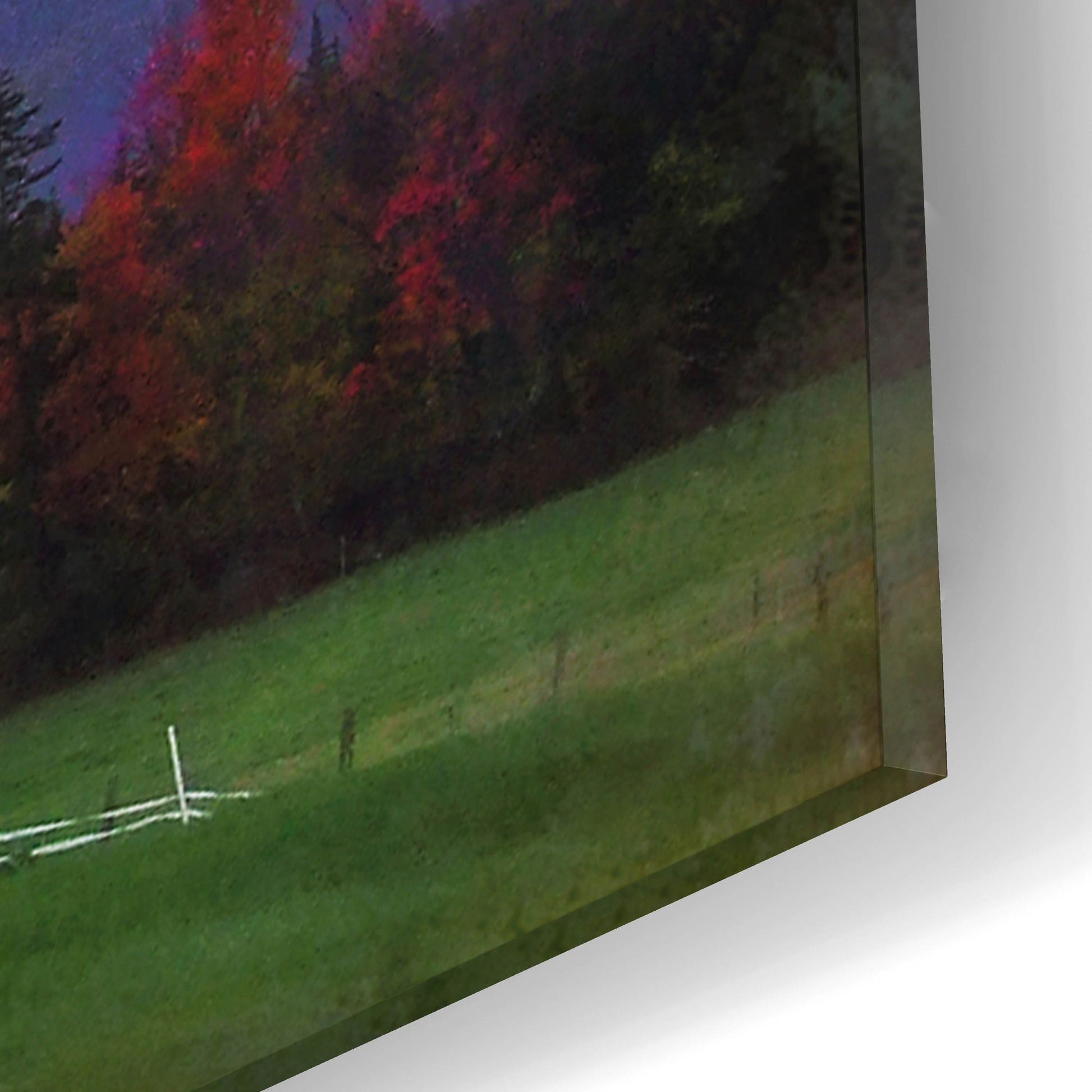 Epic Art ' Vermont Afternoon' by John Rivera, Acrylic Glass Wall Art,16x12