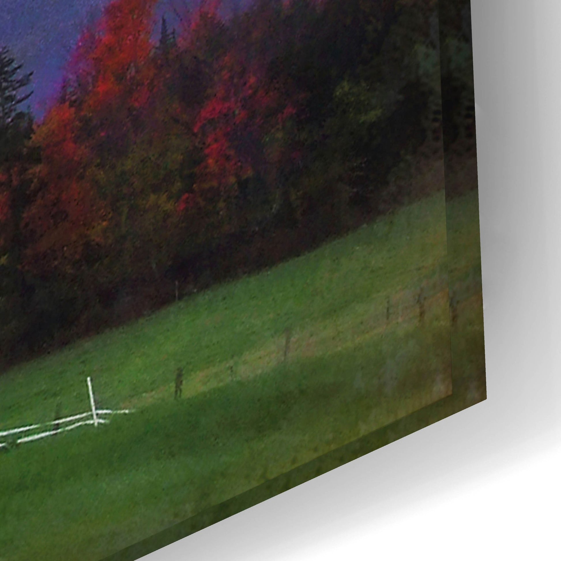 Epic Art ' Vermont Afternoon' by John Rivera, Acrylic Glass Wall Art,24x16