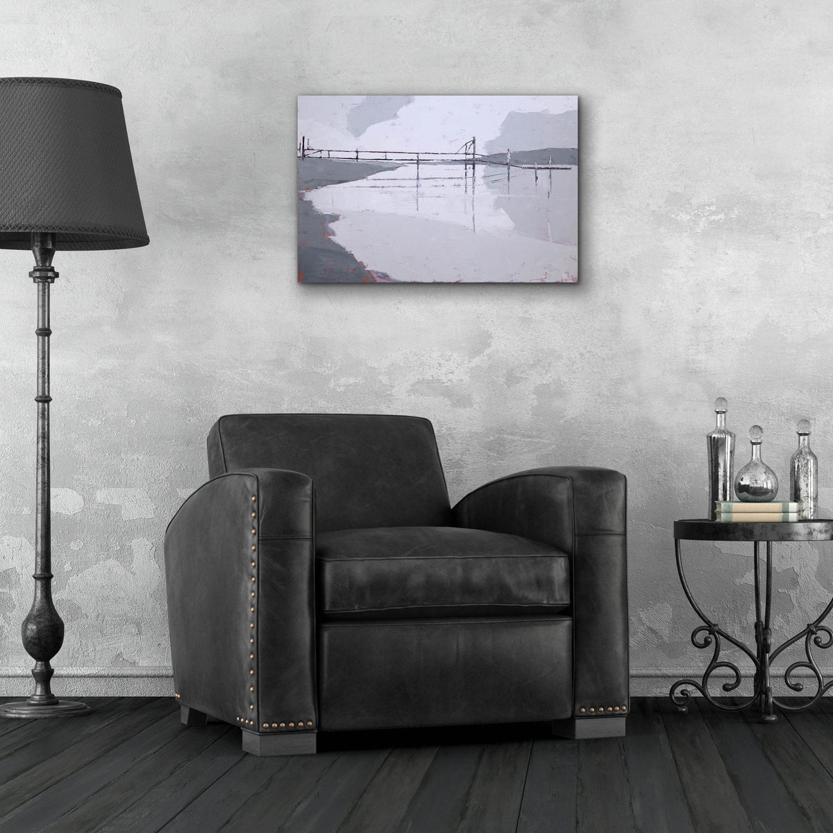 Epic Art ' Tidal River' by John Rufo, Acrylic Glass Wall Art,24x16