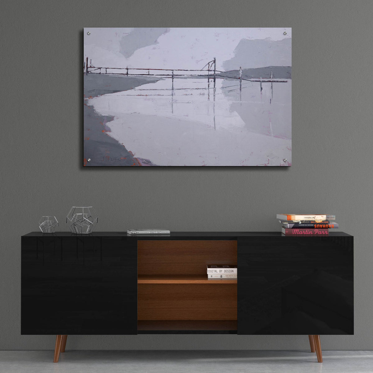 Epic Art ' Tidal River' by John Rufo, Acrylic Glass Wall Art,36x24