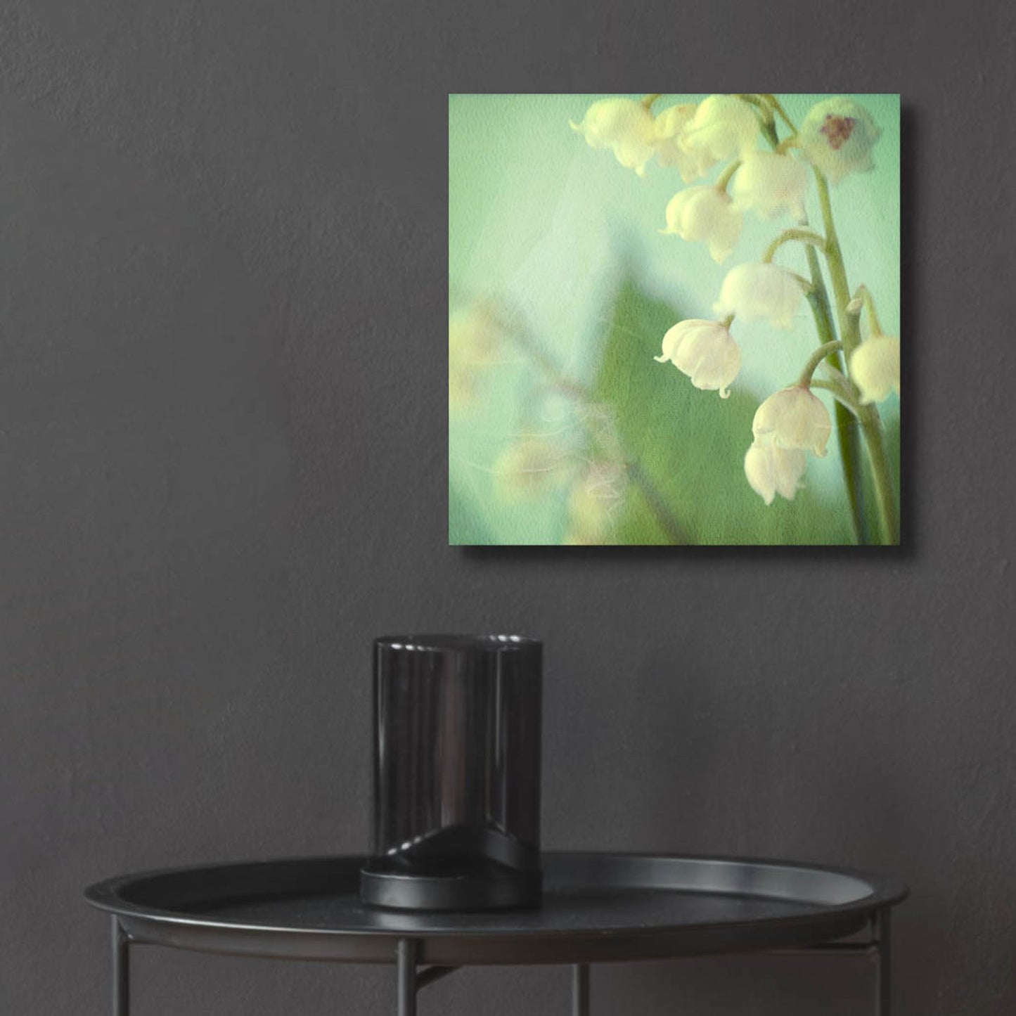 Epic Art ' Lily of the Valley' by Judy Stalus, Acrylic Glass Wall Art,12x12