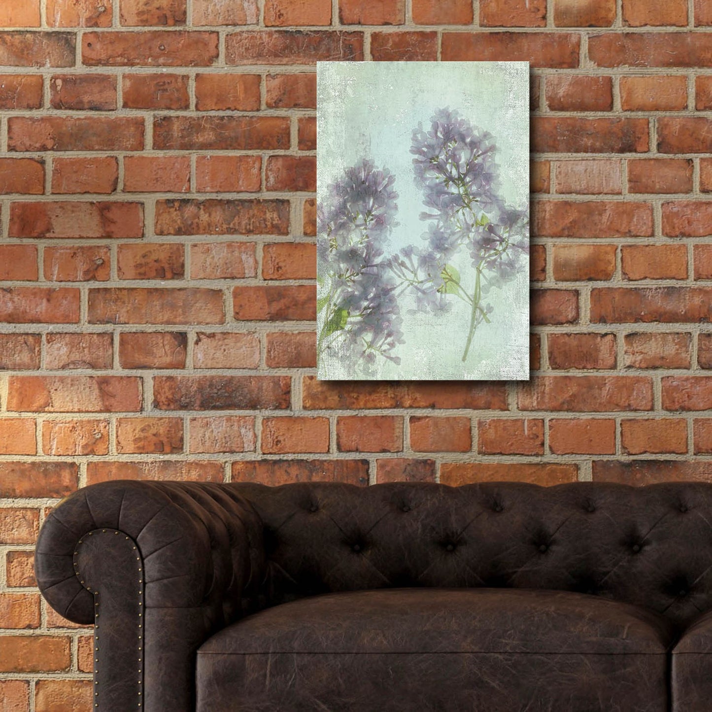 Epic Art ' Lilac' by Judy Stalus, Acrylic Glass Wall Art,16x24