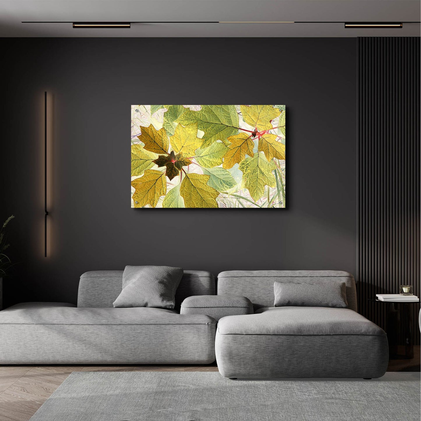 Epic Art ' Golden Oak' by Judy Stalus, Acrylic Glass Wall Art,36x24