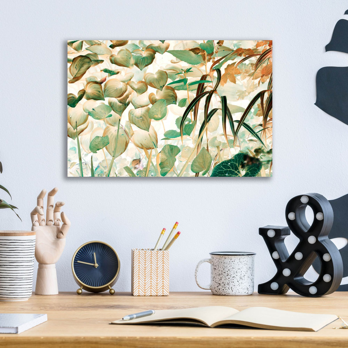 Epic Art ' Autumn Fantasy' by Judy Stalus, Acrylic Glass Wall Art,16x12
