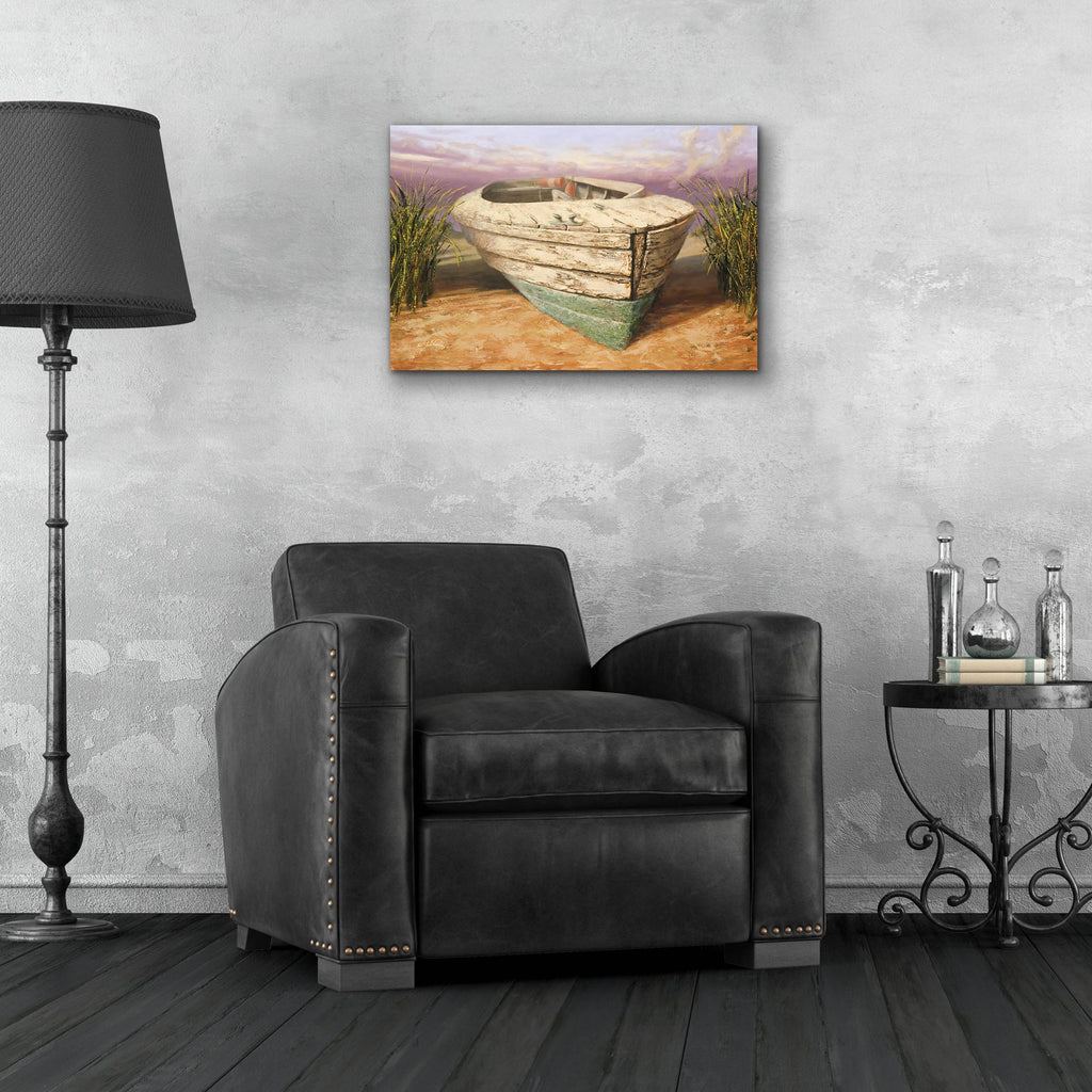 Epic Art ' Launch in Dunes' by Karl Soderlund, Acrylic Glass Wall Art,24x16