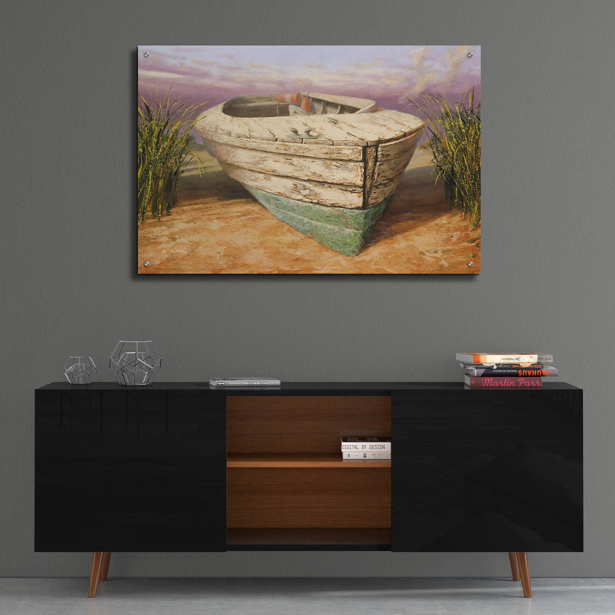 Epic Art ' Launch in Dunes' by Karl Soderlund, Acrylic Glass Wall Art,36x24