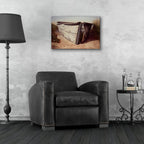 Epic Art ' White Boat II' by Karl Soderlund, Acrylic Glass Wall Art,24x16