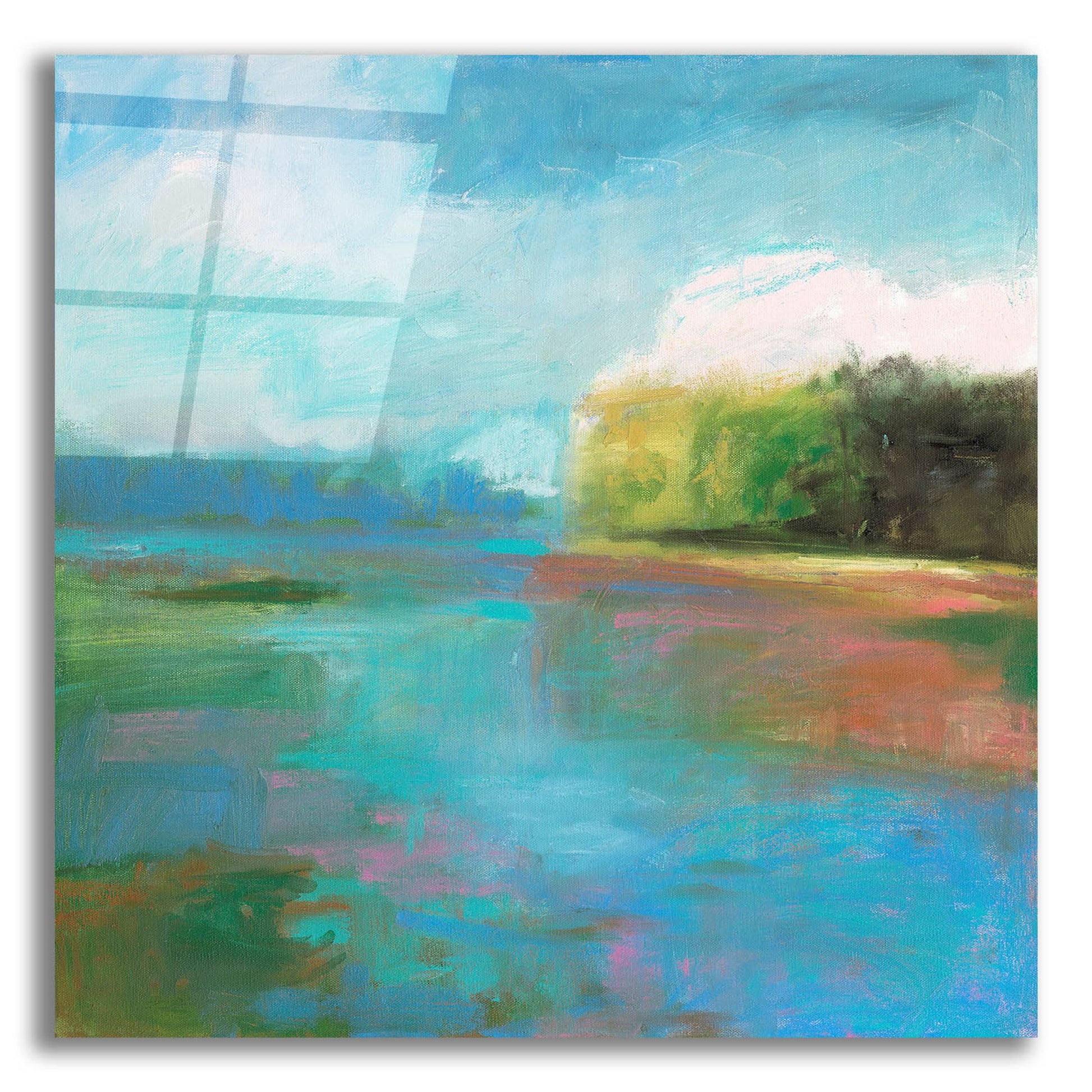 Epic Art ' Mill Pond' by Kathleen Robbins, Acrylic Glass Wall Art