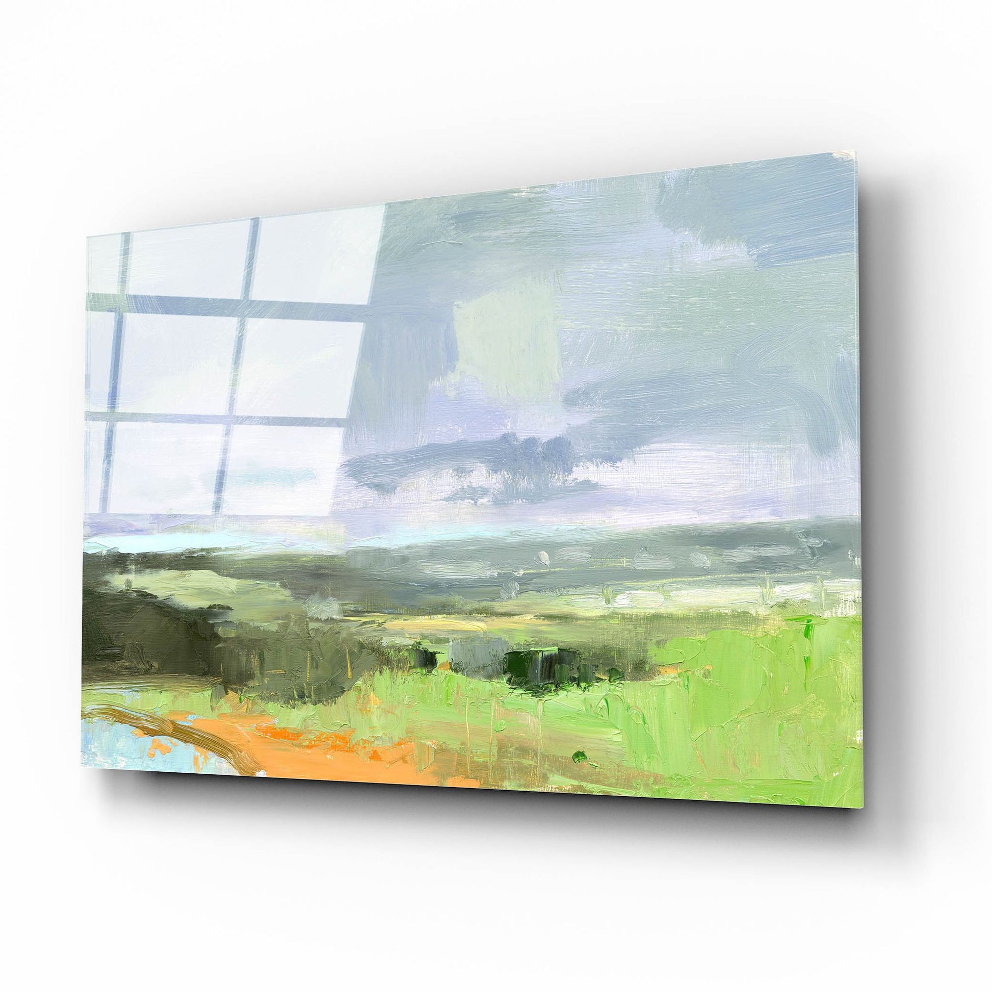 Epic Art ' Ogunquit Looking Towards The Dunes' by Kathleen Robbins, Acrylic Glass Wall Art,16x12