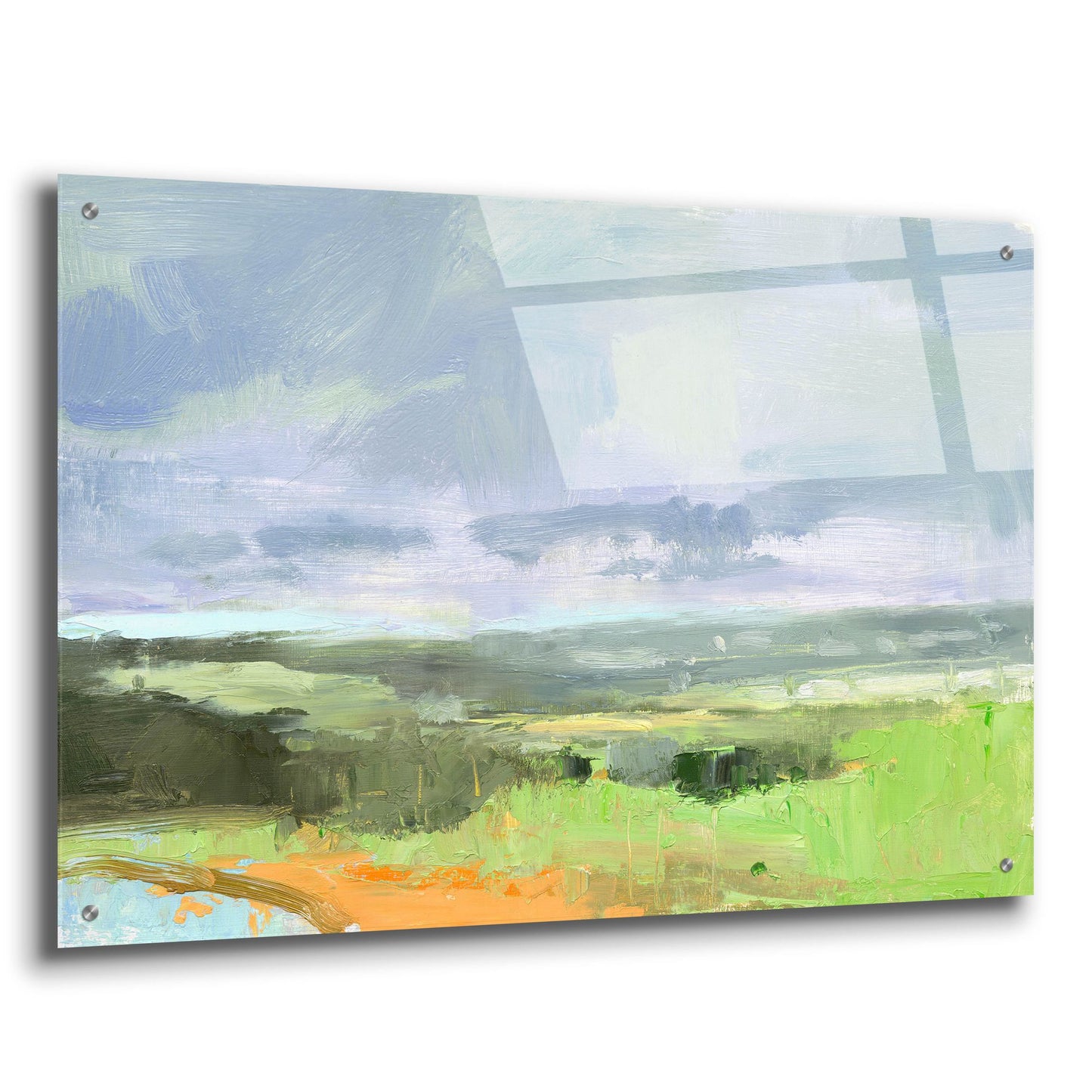 Epic Art ' Ogunquit Looking Towards The Dunes' by Kathleen Robbins, Acrylic Glass Wall Art,36x24