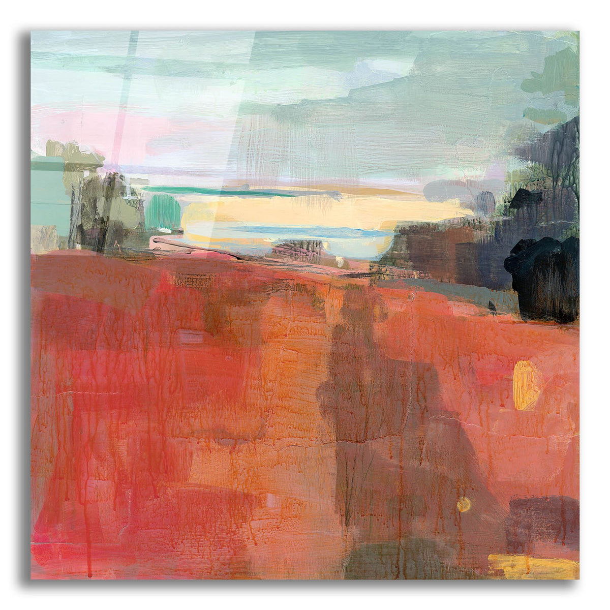 Epic Art ' Path To The River' by Kathleen Robbins, Acrylic Glass Wall Art