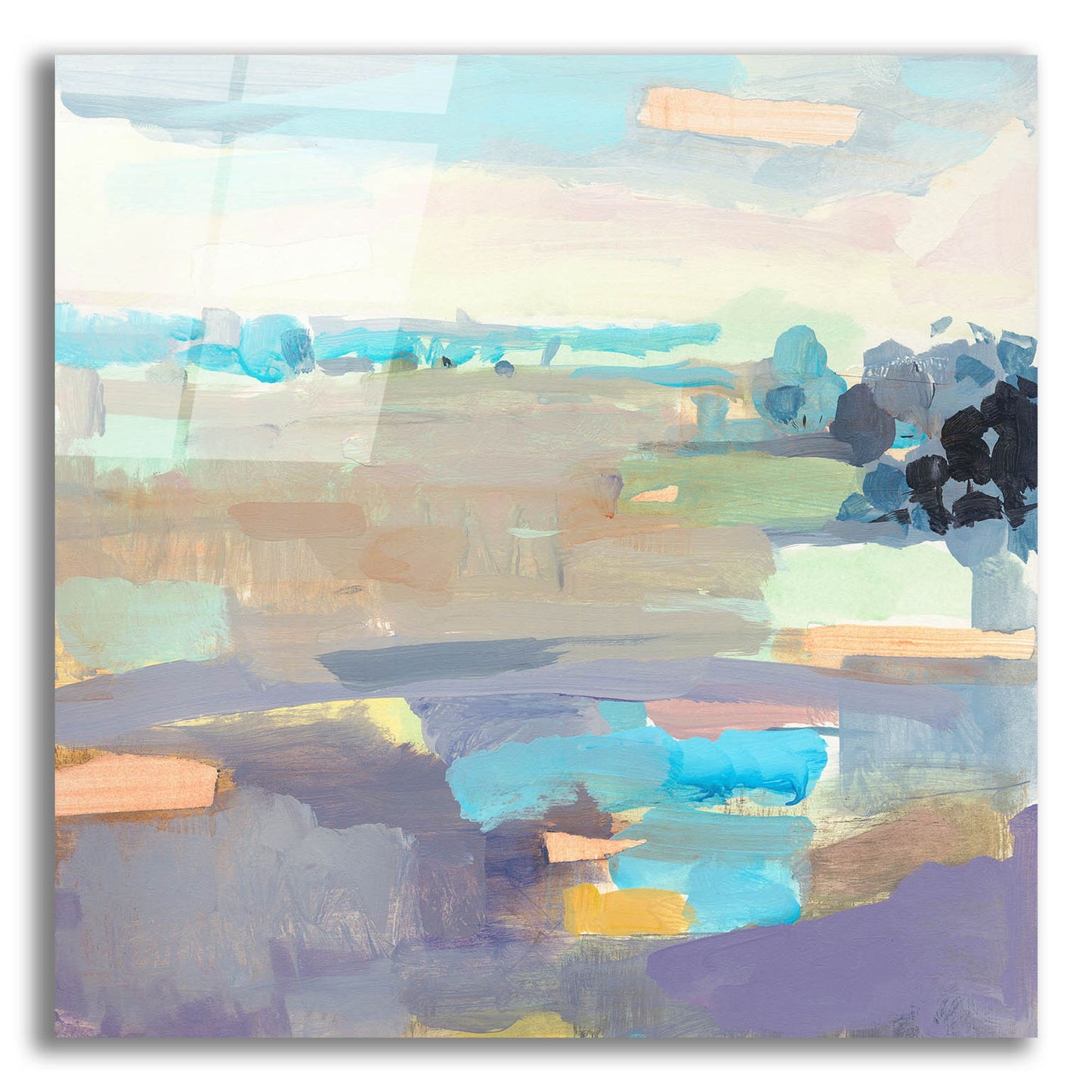 Epic Art ' Sherbet Sky' by Kathleen Robbins, Acrylic Glass Wall Art