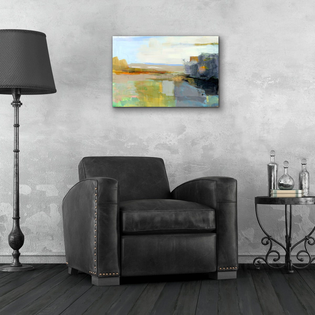 Epic Art ' Summer Vibes' by Kathleen Robbins, Acrylic Glass Wall Art,24x16
