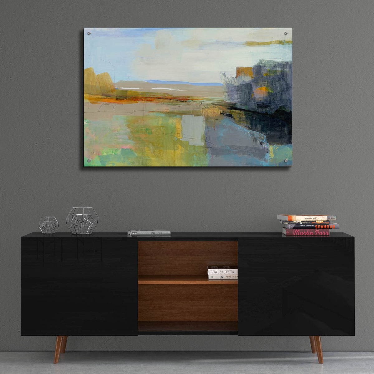 Epic Art ' Summer Vibes' by Kathleen Robbins, Acrylic Glass Wall Art,36x24