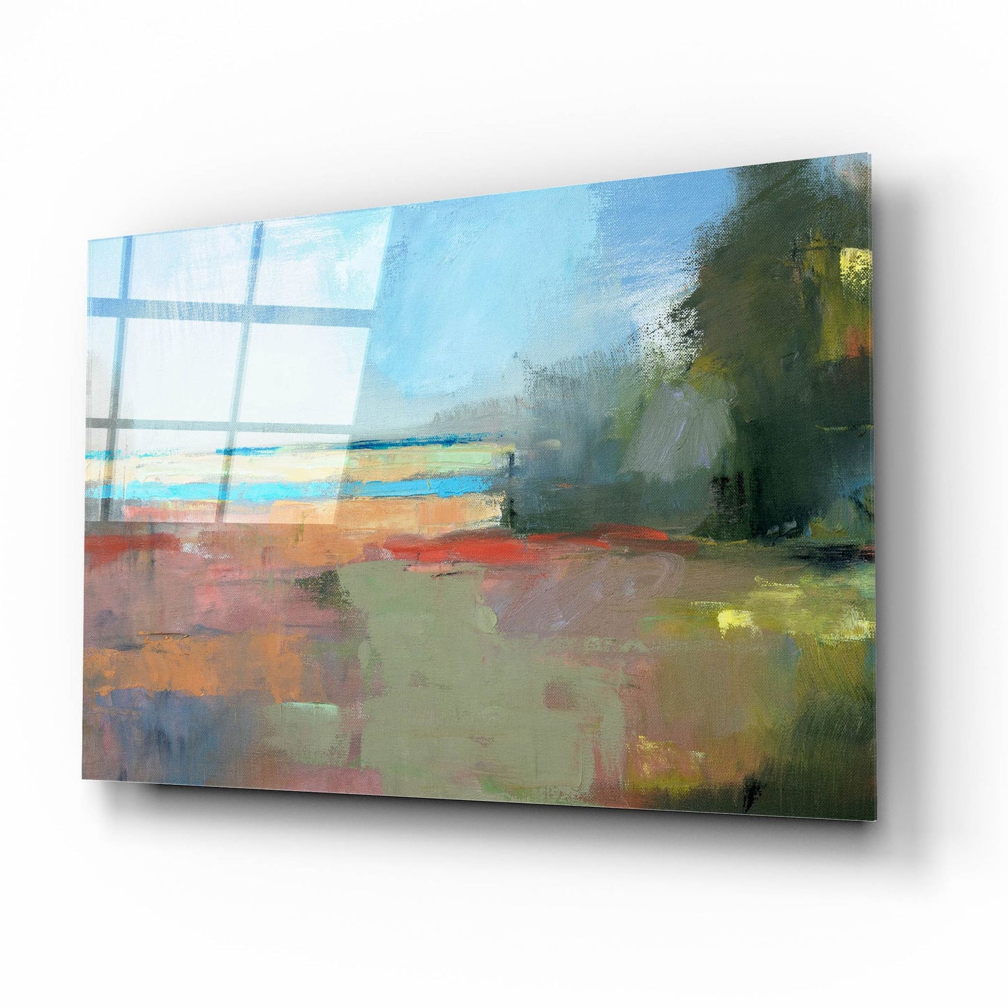 Epic Art ' Beach Plum Farm 2' by Kathleen Robbins, Acrylic Glass Wall Art,16x12